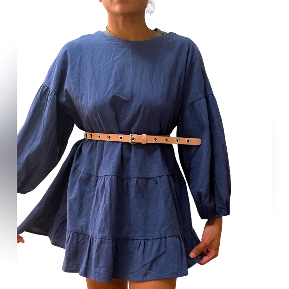 Blue dress